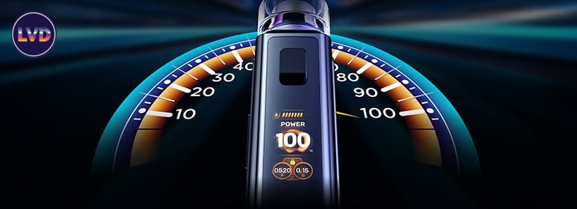 Ecran et puissance GeekVape Aegis Mini 5